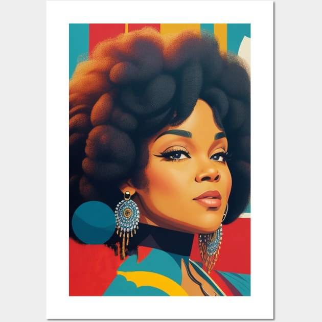 jill scott Wall Art by Moulezitouna